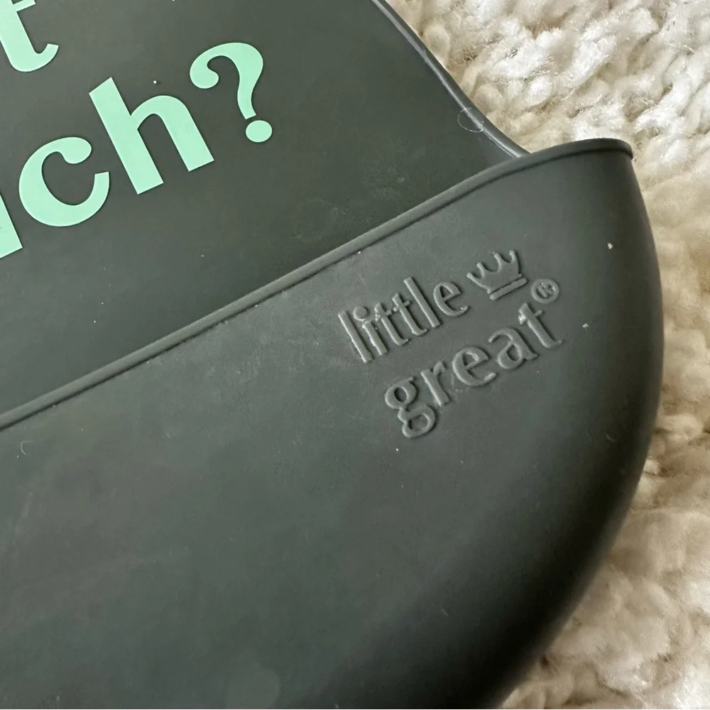 Little Great The Eton Mess-less Silicone Bib